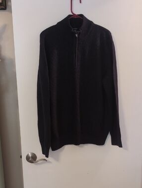 Calvin Klein Jeans Men's Half-Zip Sweater - Dark Navy